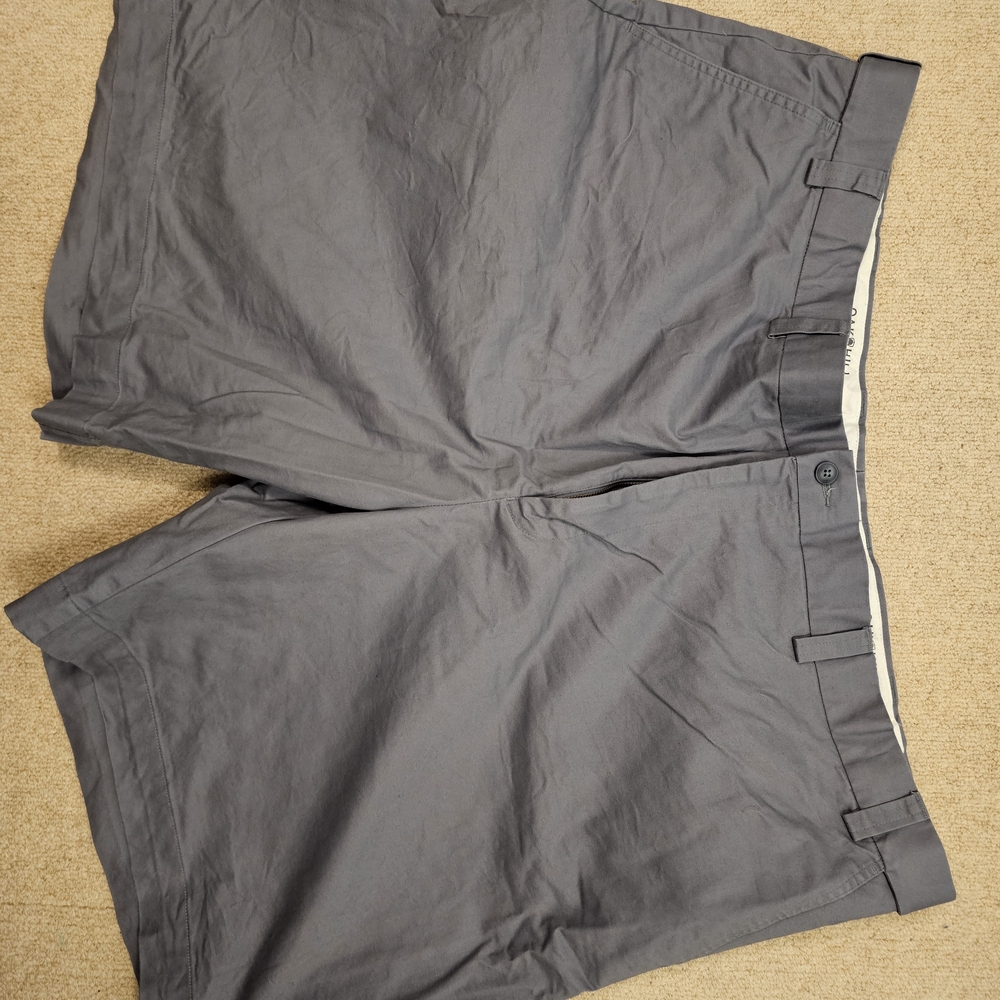 Durable Gray Cargo Shorts with Classic Design